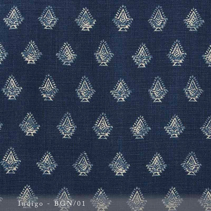 Lisa Fine Bagan Indigo Fabric Sample BGN-01