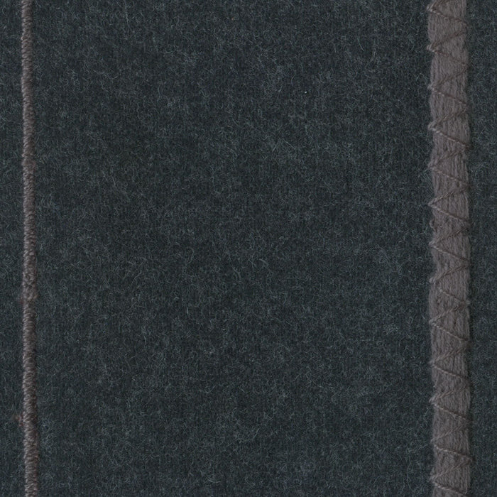 Maya Romanoff Blanket Yarn & Stitch Heathered Charcoal/Grey Wallpaper Sample MR-BK-01-4X02