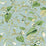 York Moon Flower Sky Blue Wallpaper BL1714