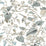 York Moon Flower White & Blue Wallpaper BL1715