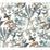 York Butterfly House White & Blue Wallpaper BL1722