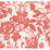 York Brushstroke Floral Coral Sample BL1731