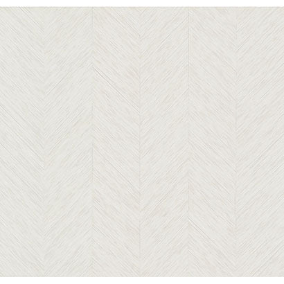 York Chevron White Metallic Wallpaper BO6601