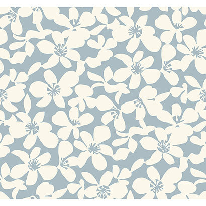 York Free Spirit Blue Wallpaper BO6684