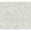 York Laurel Damask Grey Wallpaper BO6734