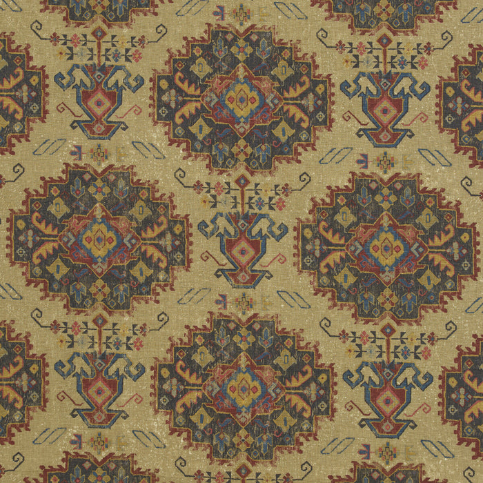 GP & J Baker Samarkand Spice Fabric Sample BP10718.1.0