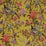 GP & J Baker Hydrangea Bird Ochre Fabric Sample BP10723.1.0