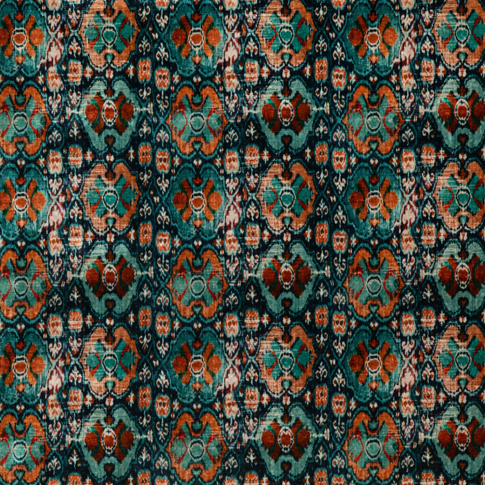 GP & J Baker Petropolis Teal Fabric Sample BP10816.1.0