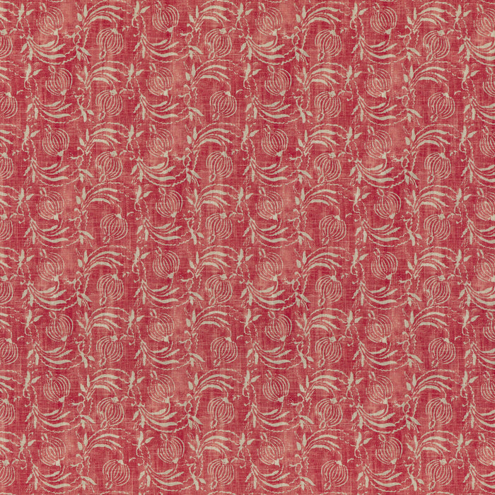 GP & J Baker Pomegranate Red Fabric Sample BP10825.1.0