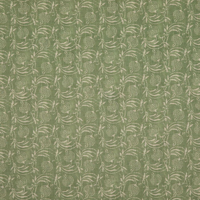 GP & J Baker Pomegranate Green Fabric Sample BP10825.3.0