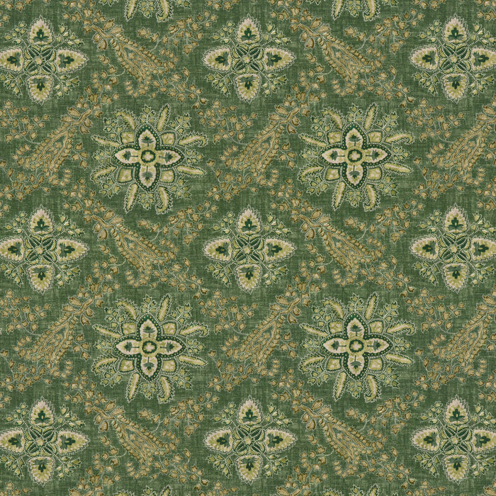 GP & J Baker Cashmira Emerald Fabric Sample BP10836.3.0