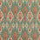 GP & J Baker Ikat Bokhara Teal Fabric Sample BP10853.3.0