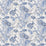 GP & J Baker Indienne Flower Blue Fabric Sample BP10938.1.0