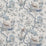 GP & J Baker Broughton Rose Blue Fabric Sample BP10949.1.0