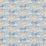 GP & J Baker Tulip & Jasmine Cotton Blue Fabric Sample BP10977.2.0