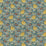 GP & J Baker Tulip & Jasmine Cotton Teal Fabric Sample BP10977.3.0