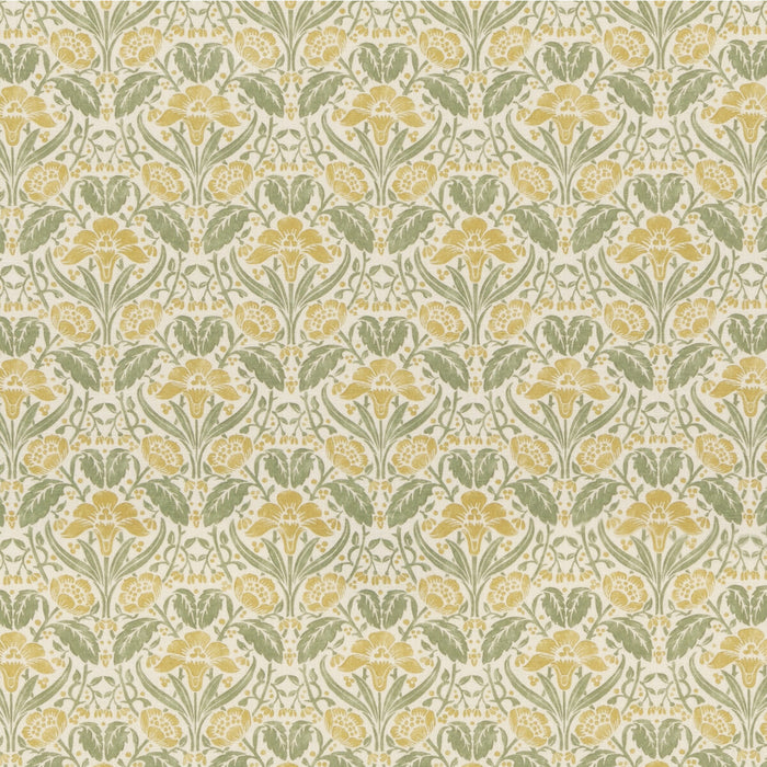 GP & J Baker Iris Meadow Yellow/Green Fabric Sample BP10979.2.0