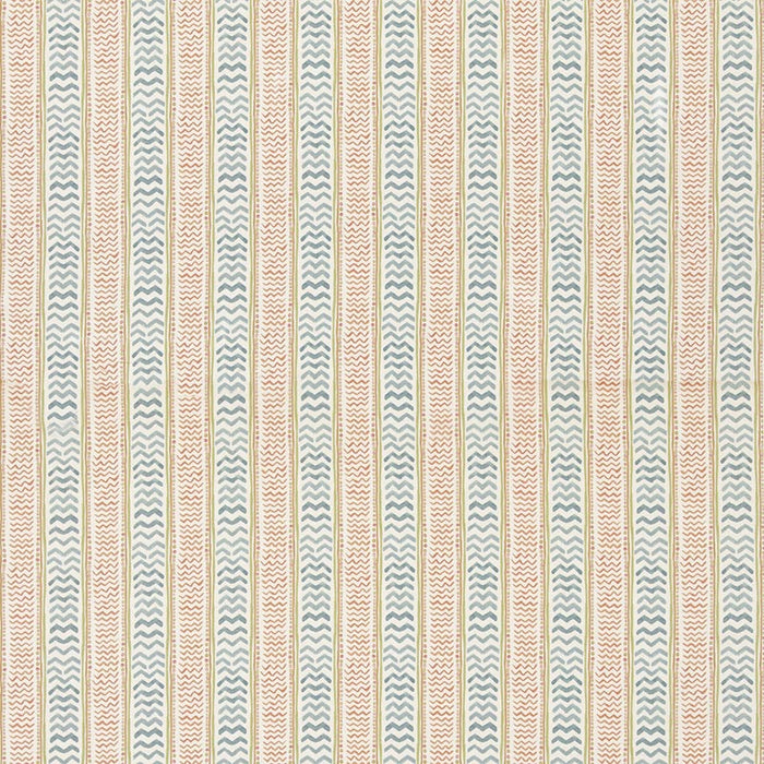 GP & J Baker Wriggle Room Teal/Spice Fabric BP11050.5.0