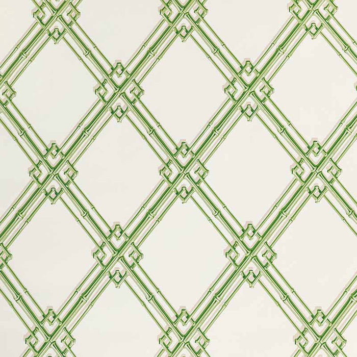 Brunschwig & Fils Treillage De Bambou Leaf Wallpaper Sample BR-69411.3.0