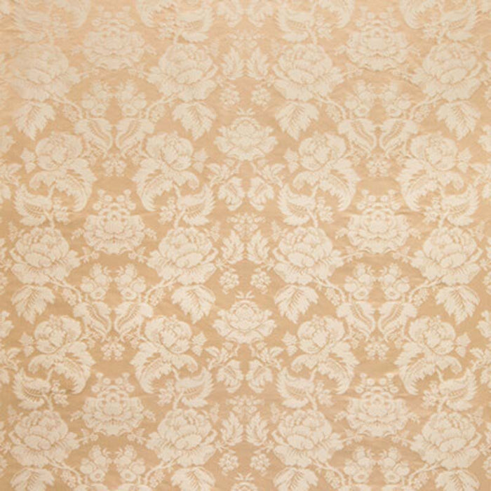 Brunschwig & Fils Moulins Damask Sand Fabric Sample BR-81035.1116.0