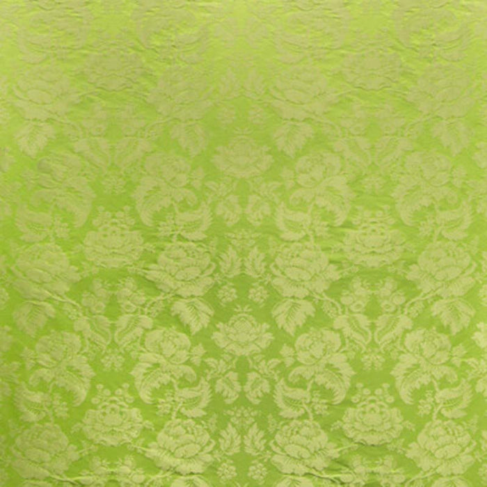 Brunschwig & Fils Moulins Damask Green Fabric Sample BR-81035.33.0