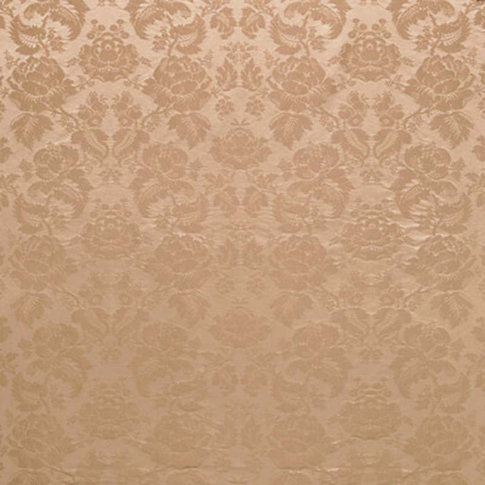 Brunschwig & Fils Moulins Damask Chestnut Fabric Sample BR-81035.606.0