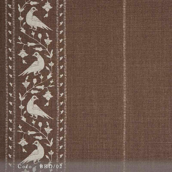 Lisa Fine Baroda II Coco Fabric Sample BRD-02