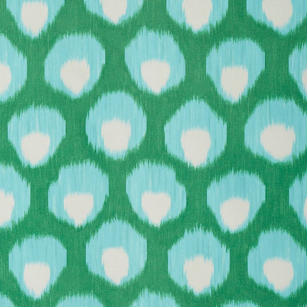 Peter Dunham Bukhara - Outdoor Blue/Green Fabric Sample 139BKH05