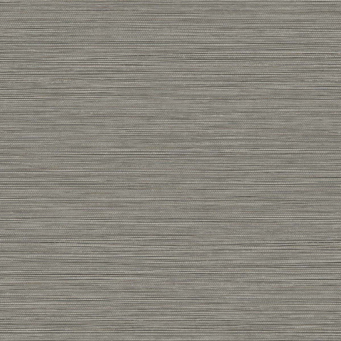 Seabrook Designs Grasslands Charcoal Wallpaper Sample BV30100