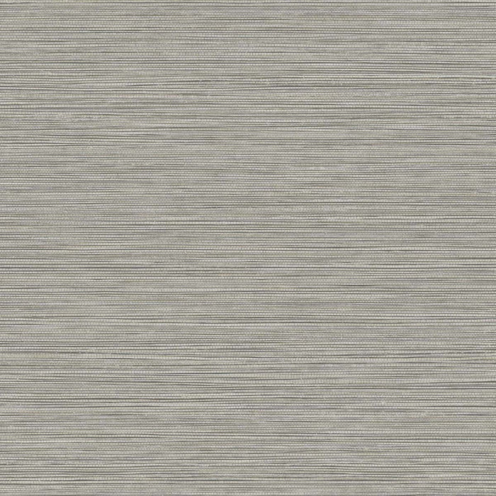 Seabrook Designs Grasslands Graphite Wallpaper Sample BV30118