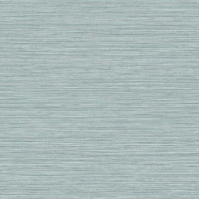 Seabrook Designs Grasslands Serenity Blue  Wallpaper Sample BV30124