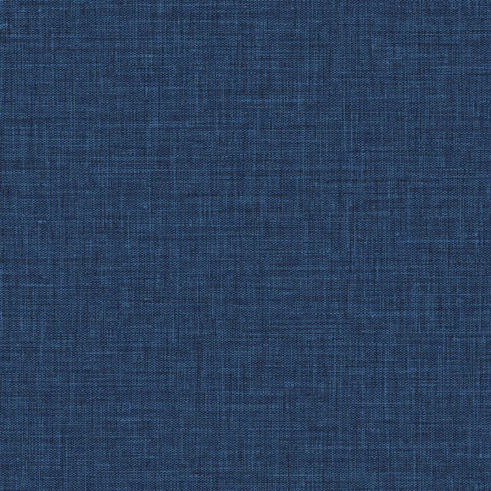 Seabrook Designs Easy Linen Admiral Blue Wallpaper Sample BV30202