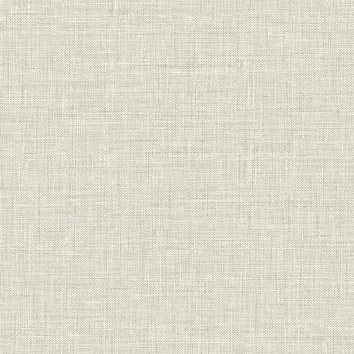 Seabrook Designs Easy Linen Alabaster Wallpaper Sample BV30205