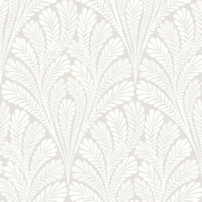 York Shell Damask Neutral & Pearl Wallpaper BW3952