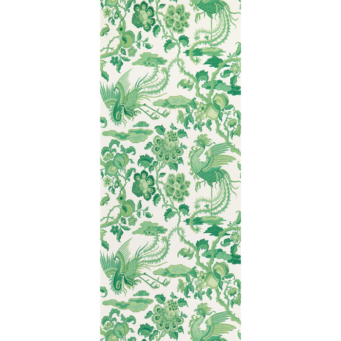 GP & J Baker Chifu Emerald Wallpaper Sample BW45087.3.0