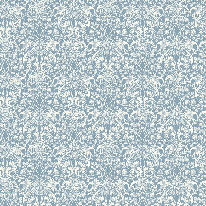 GP & J Baker Fritillerie Blue Wallpaper Sample BW45102.2.0