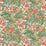 GP & J Baker Trumpet Flowers Red/Green Wallpaper Sample BW45103.1.0