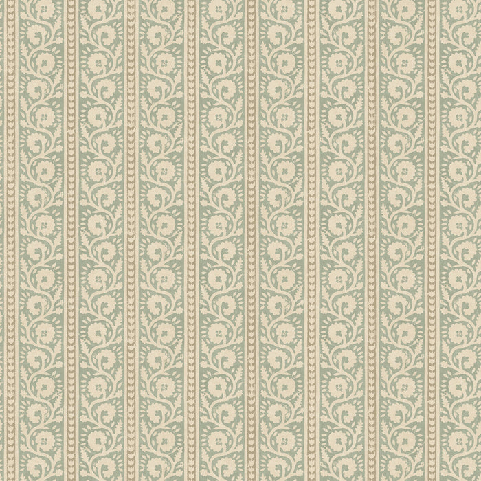 GP & J Baker Bibury Aqua Wallpaper Sample BW45113.2.0