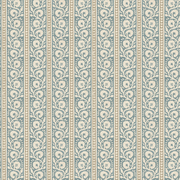 GP & J Baker Bibury Blue Wallpaper Sample BW45113.5.0