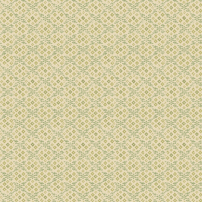 GP & J Baker Grantly Green Wallpaper Sample BW45115.1.0