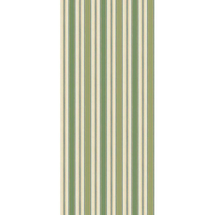 GP & J Baker Melbourne Stripe Green/Blue Wallpaper Sample BW45131.1.0