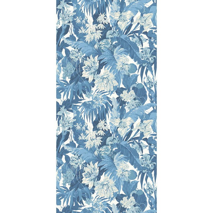 GP & J Baker Tropical Floral Blue Wallpaper BW45132.2.0