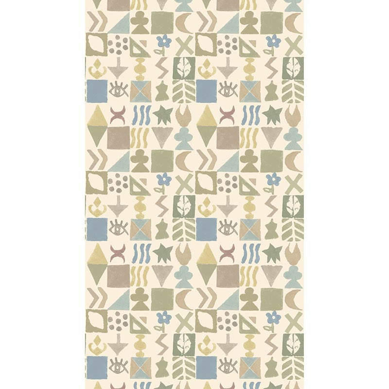 GP & J Baker Potato Print Sage Wallpaper BW45139.4.0