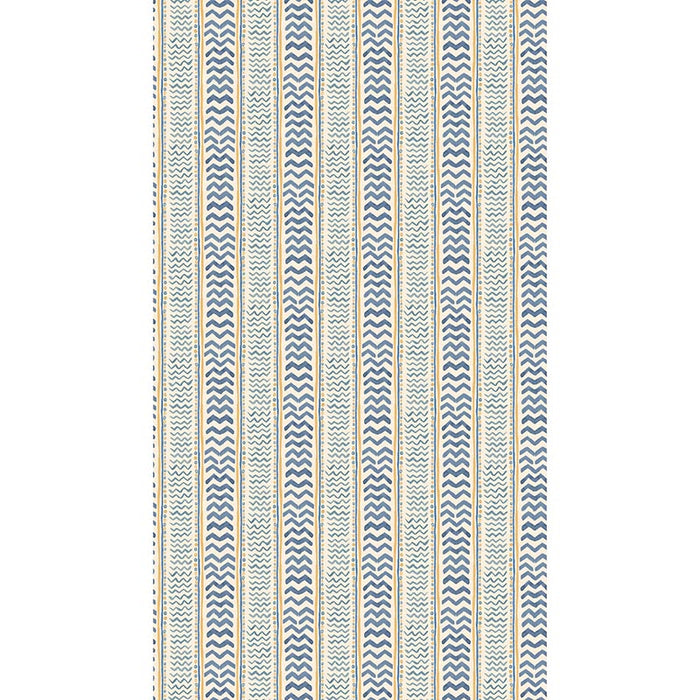 GP & J Baker Wriggle Room Blue/Yellow Wallpaper Sample BW45140.4.0