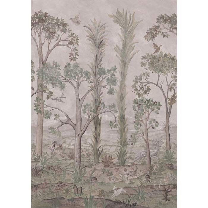 GP & J Baker Tall Trees Soft Green Wallpaper Sample BW45141.1.0