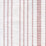 Calvin Border Line Salmon Fabric Sample 12332