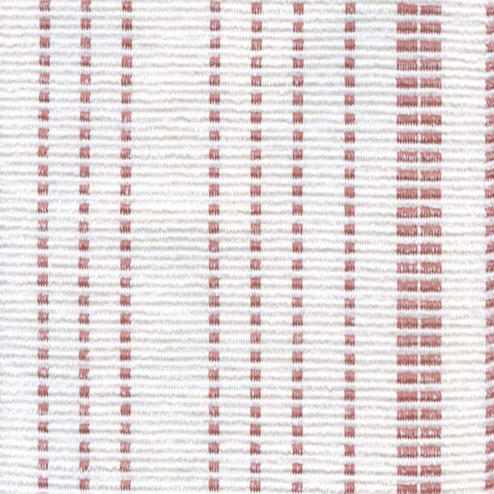 Calvin Border Line Salmon Fabric 12332