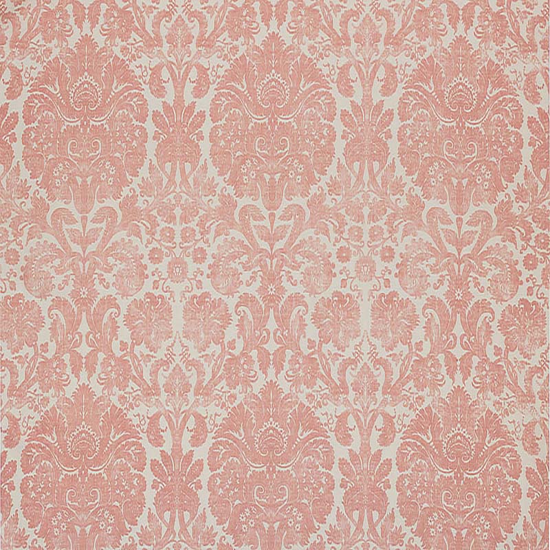 Quadrille Borghese Two Color Small Scale Soft Pinks Fabric 304180F-118