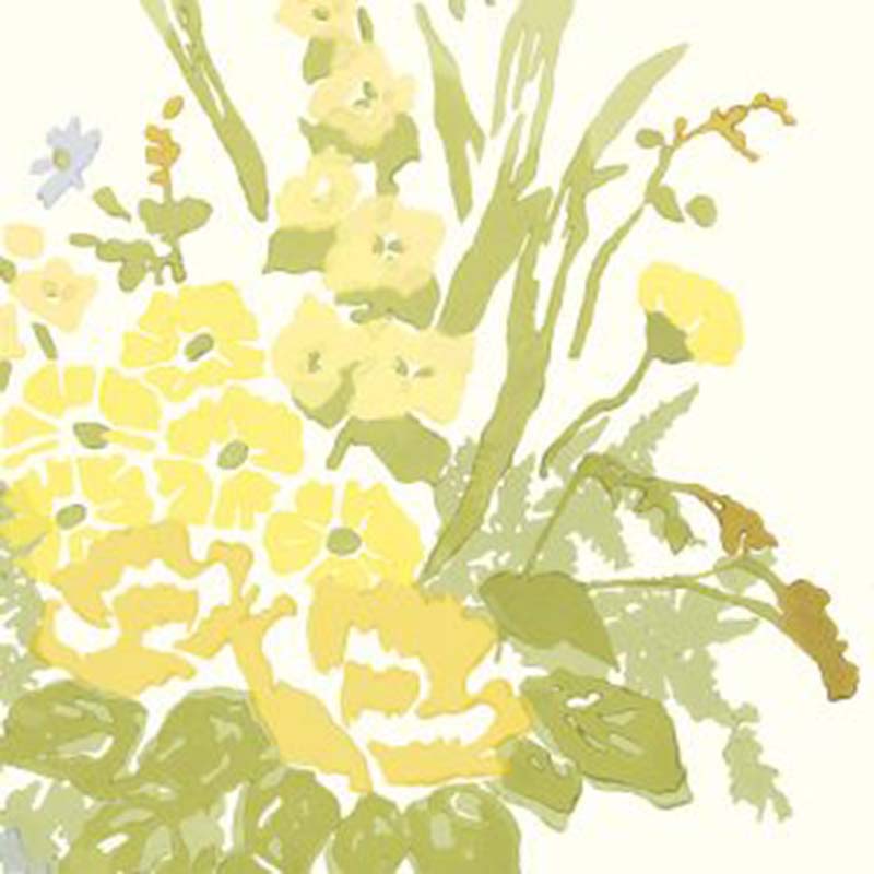 Galbraith & Paul Bouquet Daffodil Wallpaper Sample