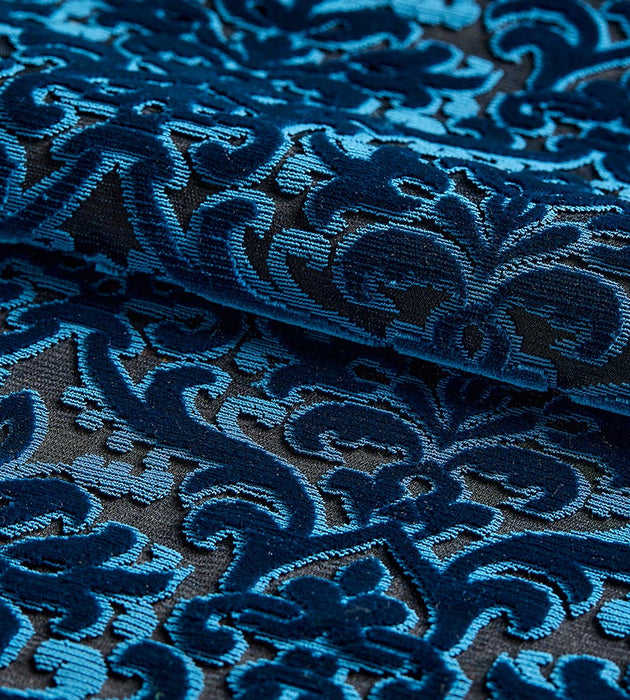 Old World Weavers Pignone Lapis Fabric Sample C2 00010016